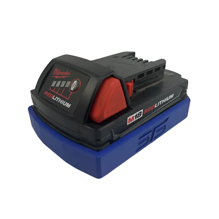 STS Auto Design MW1820 – Milwaukee M18 1.5/2.0Ah Magnetic Battery Cover - Ridge Toolbox
