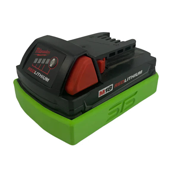 STS Auto Design MW1820 – Milwaukee M18 1.5/2.0Ah Magnetic Battery Cover - Ridge Toolbox
