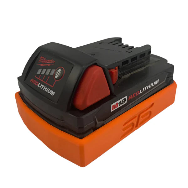 STS Auto Design MW1820 – Milwaukee M18 1.5/2.0Ah Magnetic Battery Cover - Ridge Toolbox