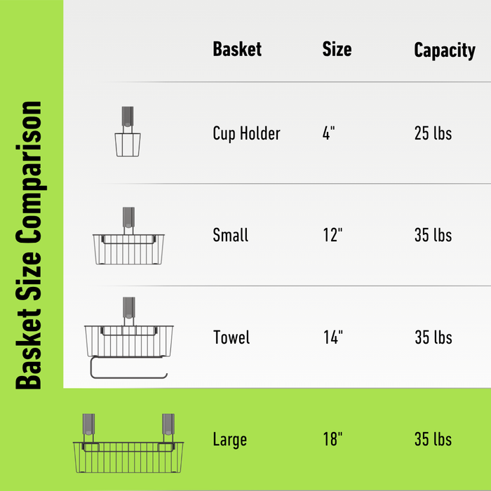 Gator Magnetics - Large Utility Magnetic Basket - Holds up to 35 lbs - Ridge Toolbox