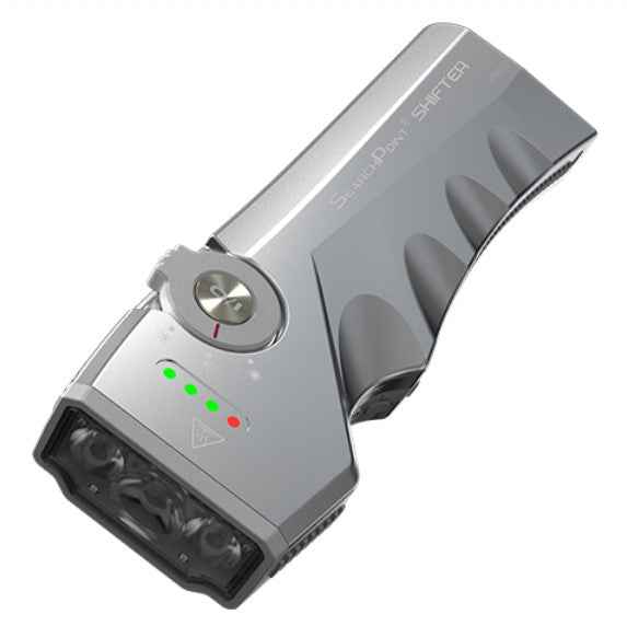 Maxxeon - SearchPoint SHIFTER Rechargeable Handheld Flashlight - STEEL - Ridge Toolbox