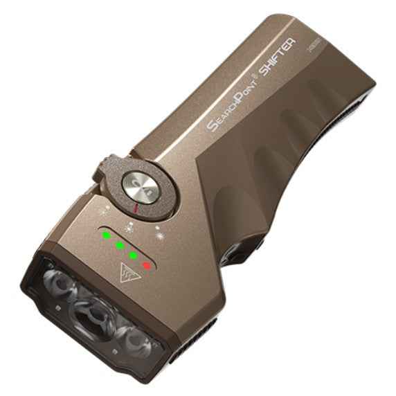 Maxxeon - SearchPoint SHIFTER Rechargeable Handheld Flashlight, available in BROWN - Ridge Toolbox