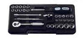 1/4 Sq. Dr. Socket Set   6 point  Plastic Case 31 pieces