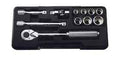 3/8 Sq. Dr. 11 Piece 6-Point Metric Socket Set  8-19mm