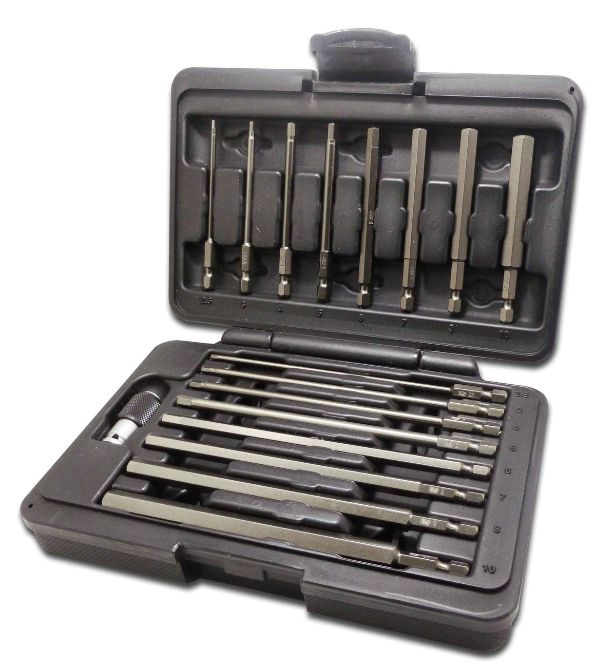 Vim Tools - Power Drive Metric Hex Bit Set - Ridge Toolbox