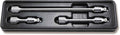 3/8 Sq. Dr. Locking Wobble-Fix Extension Bar 3 Piece Set