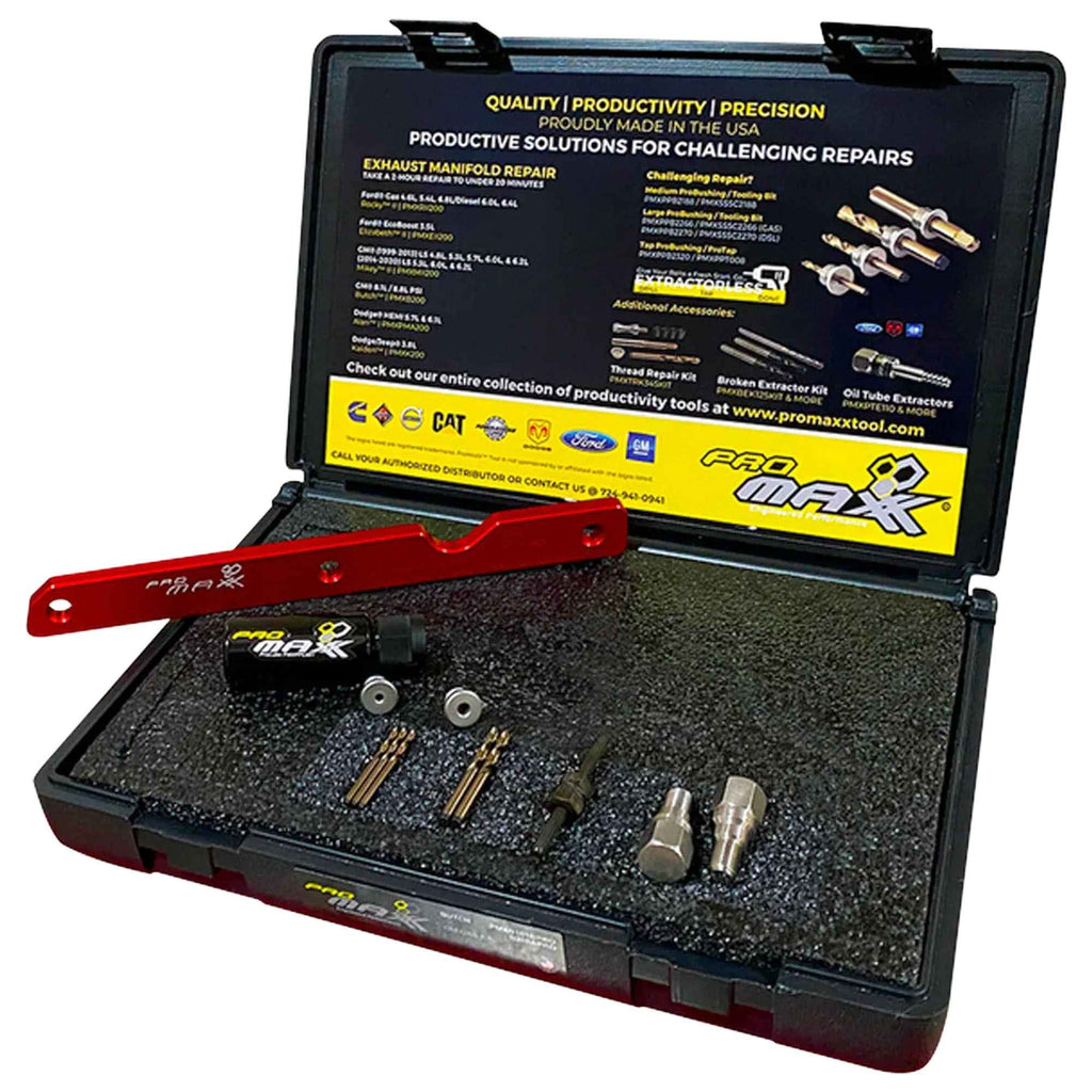 ProMAXX GM 8.1L, 8.8L PSI Exhaust Manifold Broken Bolt Repair Kit - Butch - Ridge Toolbox