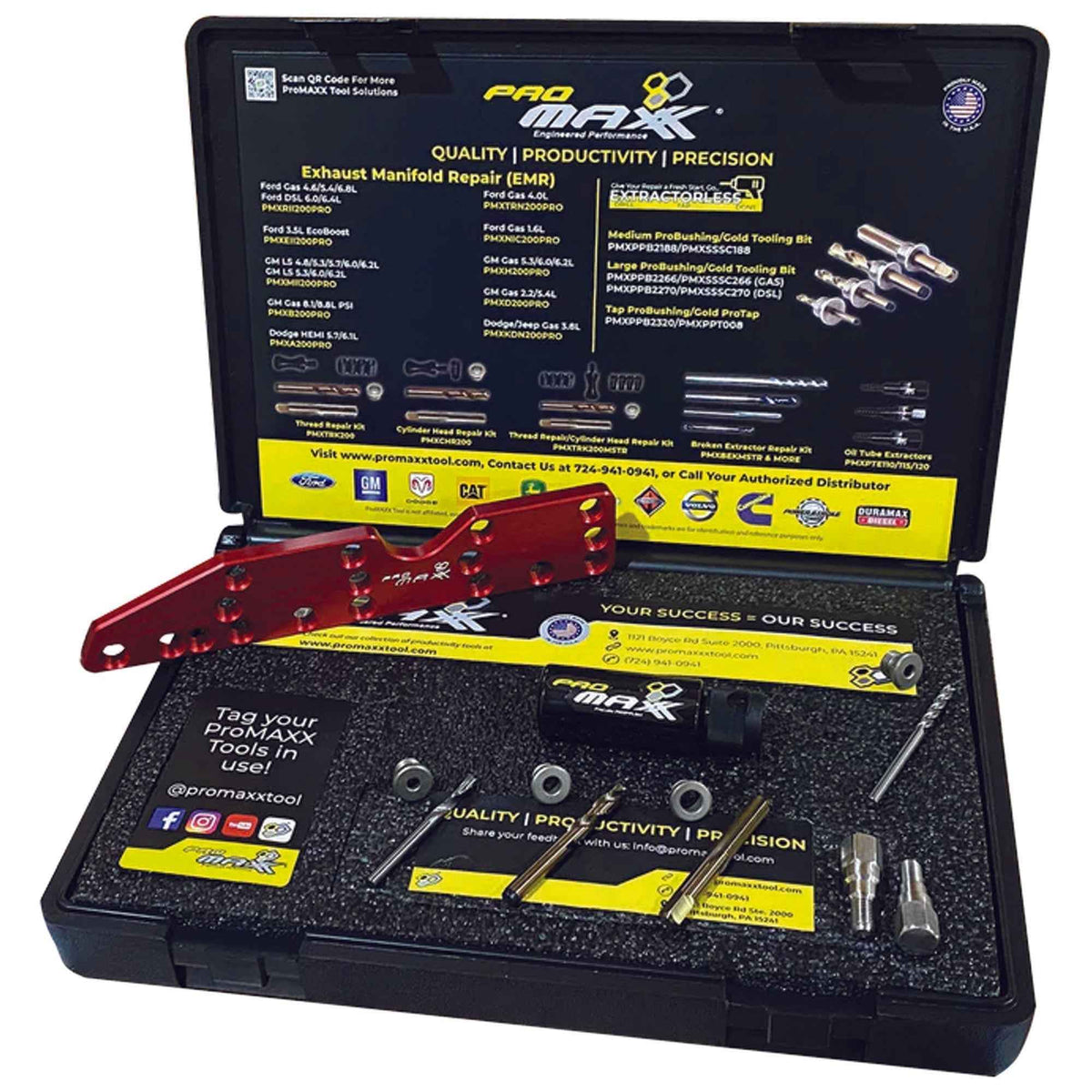 ProMAXX Ford 3.5L EcoBoost Exhaust Manifold Bolt Repair Kit - Ridge Toolbox
