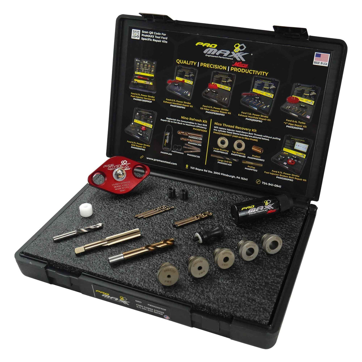 ProMAXX Tool Ford 6.7L EGR Tube 6mm Bolt Repair Kit - Ridge Toolbox