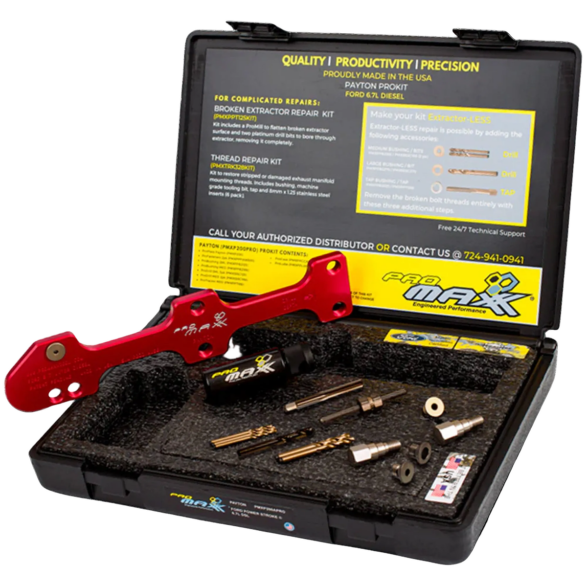 ProMAXX Ford 6.7L Power Stroke Exhaust Manifold Broken Bolt Repair Kit - Payton - Ridge Toolbox