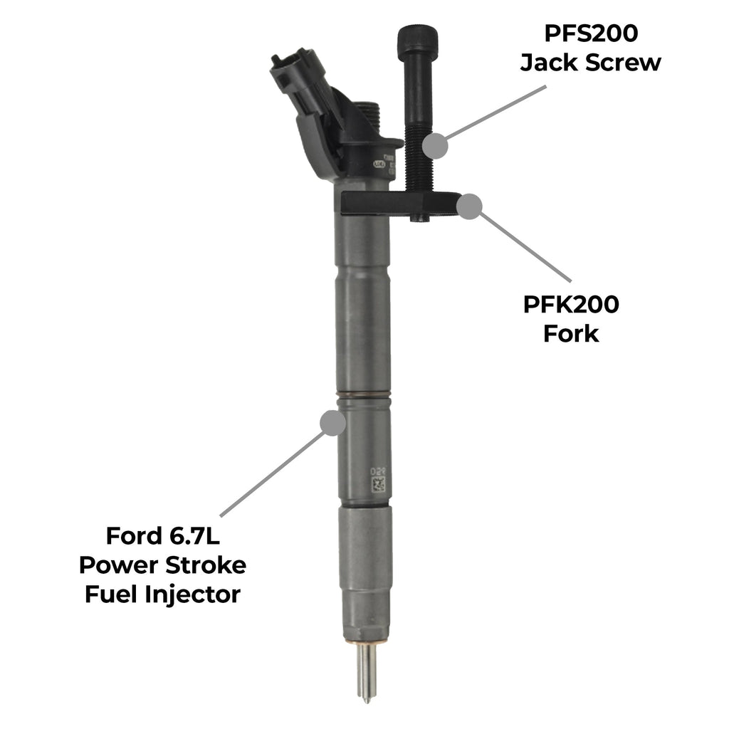 ProMAXX Ford 6.7L Power Stroke Fuel Injector Puller Lift Kit and Pad - Ridge Toolbox