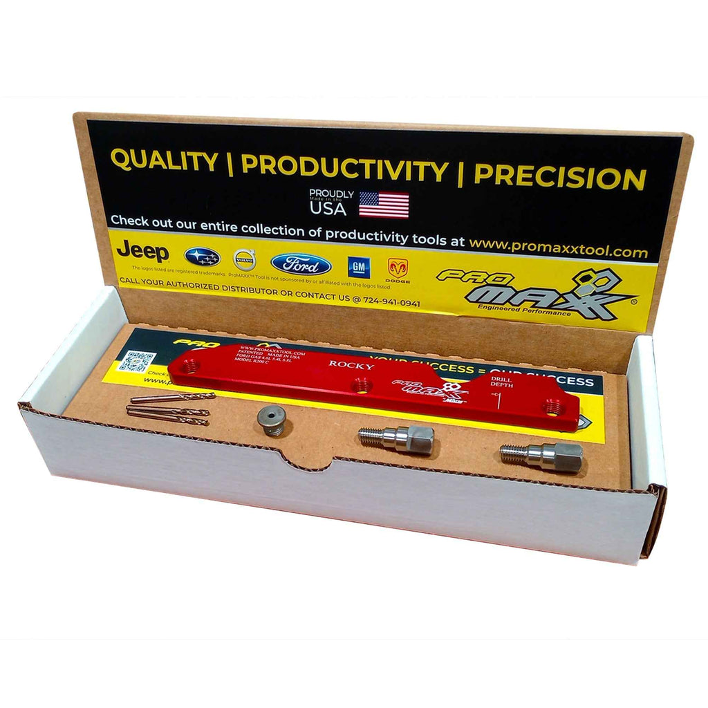 ProMAXX Ford 4.6L/5.4L V8, 6.8L V10 Exhaust Manifold Broken Bolt Repair Kit - Rocky - Ridge Toolbox