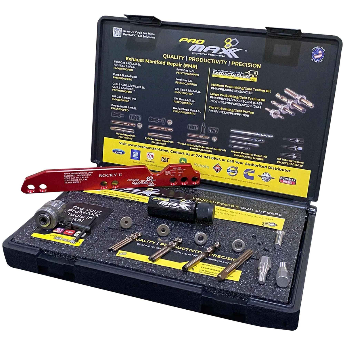 ProMAXX Tool Ford Gas 4.6L, 5.4L, 6.8L, and Diesel 6.0L, 6.4L Bolt Repair Kit - Ridge Toolbox