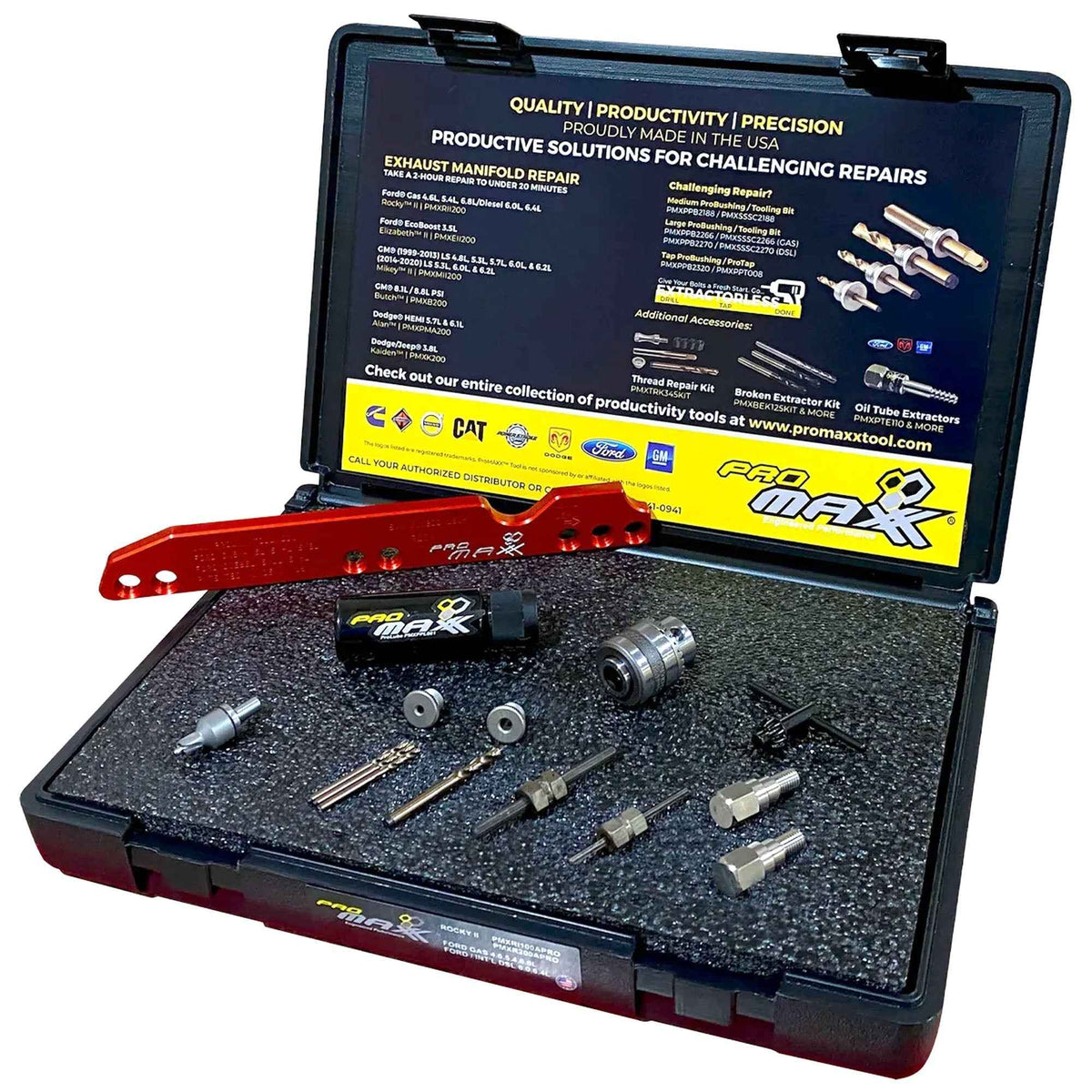 ProMAXX Tool Ford Gas 4.6L, 5.4L, 6.8L, and Diesel 6.0L, 6.4L Bolt Repair Kit - Ridge Toolbox