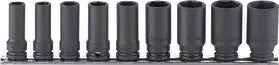 3/8 Sq. Dr. Socket Set  8-22mm 6 point  Thin walled 9 pieces