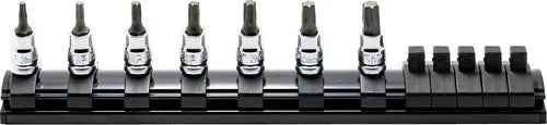 1/4 Sq. Dr. 7 Piece Z-Series TORX® Bit Socket Set T10-T40  Length 50mm