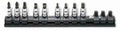 1/4 Sq. Dr. Bit Socket Set   PH, SL, HEX  Z-series 9 pieces