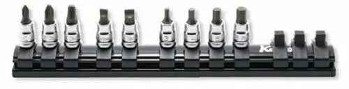 1/4 Sq. Dr. Bit Socket Set   PH, SL, HEX  Z-series 9 pieces