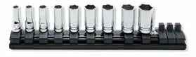 1/4 Sq. Dr. Socket Set  5.5-14mm 6 point  Z-series 9 pieces