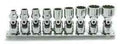 1/4 Sq. Dr. Universal Socket Set  3/16-9/16 12 point 150mm  9 pieces
