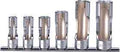 3/8 Sq. Dr. Socket Set  8mm-19mm Flare Nut 150mm  6 pieces