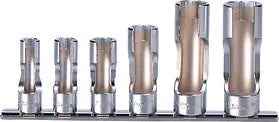 3/8 Sq. Dr. Socket Set  8mm-19mm Flare Nut 150mm  6 pieces