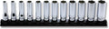 3/8 Sq. Dr. Socket Set  7-19mm 6 point 300mm Z-series 12 pieces