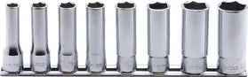 3/8 Sq. Dr. Socket Set  8mm-19mm 6 point 200mm  8 pieces