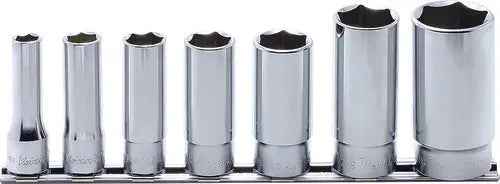 3/8 Sq. Dr. Socket Set Whitworth 1/8-1/2 6 point 200mm  7 pieces