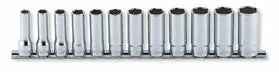 3/8 Sq. Dr. Socket Set  8mm-19mm 12 point 300mm  12 pieces