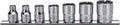 3/8 Sq. Dr. Socket Set  5S-16S  150mm  7 pieces