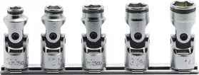 3/8 Sq. Dr. Universal NUT GRIP® Socket Set,  8mm-14mm - 5 pieces