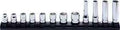 3/8 Sq. Dr. Socket Set  8-19mm 6 point 300mm Z-series 12 pieces