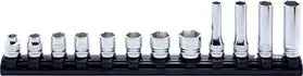 3/8 Sq. Dr. Socket Set  8-19mm 6 point 300mm Z-series 12 pieces