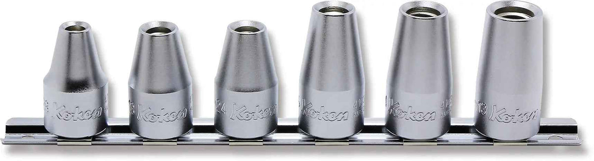 1/2 Sq. Dr. Stud Bolt Setter 6 Piece Set, 1/4 - 1/2