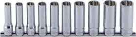 1/2 Sq. Dr. Socket Set  10-22mm Surface 300mm  10 pieces