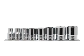 1/2 Sq. Dr. Socket Set Whitworth 3/16-5/8 6 point 250mm  8 pieces