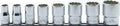 1/2 Sq. Dr. Socket Set Whitworth 3/16-5/8 12 point 250mm  8 pieces