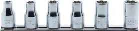 1/2 Sq. Dr. Socket 6 piece Low Profile TORXplus® Set 10EPL-20EPL
