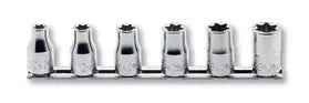 1/2 Sq. Dr. Socket Low Profile TORX® 6 piece Set E10N-E20N