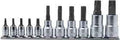 1/4, 3/8, 1/2 Sq. Dr. 11 Piece TORXplus® Bit Socket Set 10IP-60IP