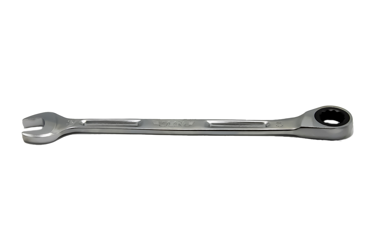 Vim Tools - 10 Piece Slim Angled Ratcheting Wrench Set - Ridge Toolbox