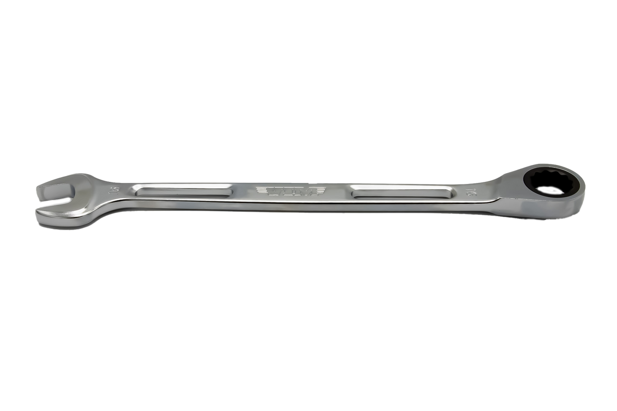 Vim Tools - 10 Piece Slim Angled Ratcheting Wrench Set - Ridge Toolbox