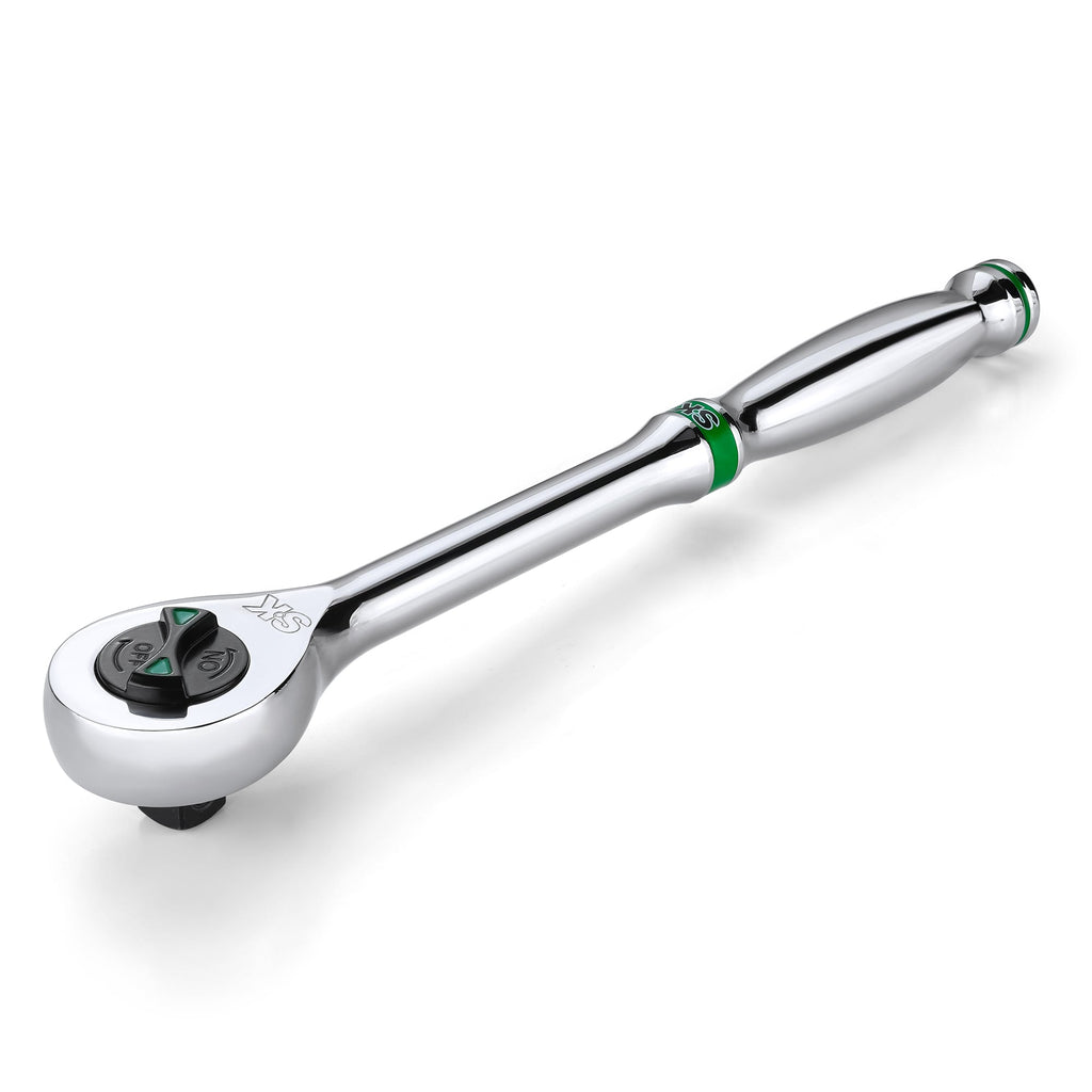 SK Tools USA - 3/8" Drive, 160-Position Reversible Chrome Ratchet, 8.5" Long - Ridge Toolbox