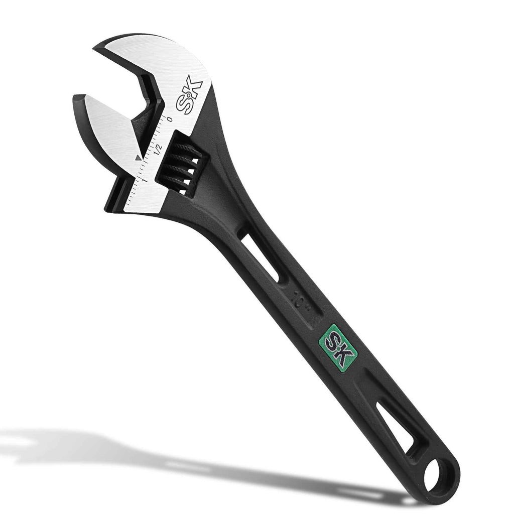 SK Tools USA - 10" Efficient Adjustable Wrench - Ridge Toolbox