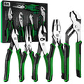 SK Tools USA - 5 Piece Dual-Material Multi-Purpose Pliers Set - Ridge Toolbox
