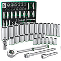 SK Tools USA - 31 Piece 3/8" Drive, 6 Point, Standard & Deep, Metric Chrome Socket Set - Ridge Toolbox