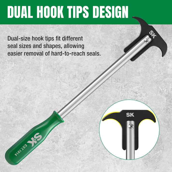 SK Tools USA - Seal Puller with 2 Extra Blades, #SK03482 - Ridge Toolbox