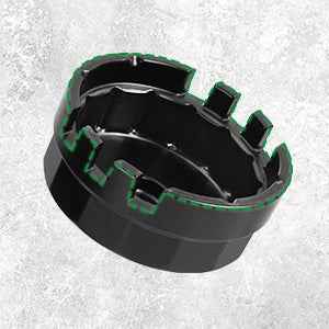 SK Tools USA - Cup-Style Oil Filter Wrench, #SK03485 - Ridge Toolbox