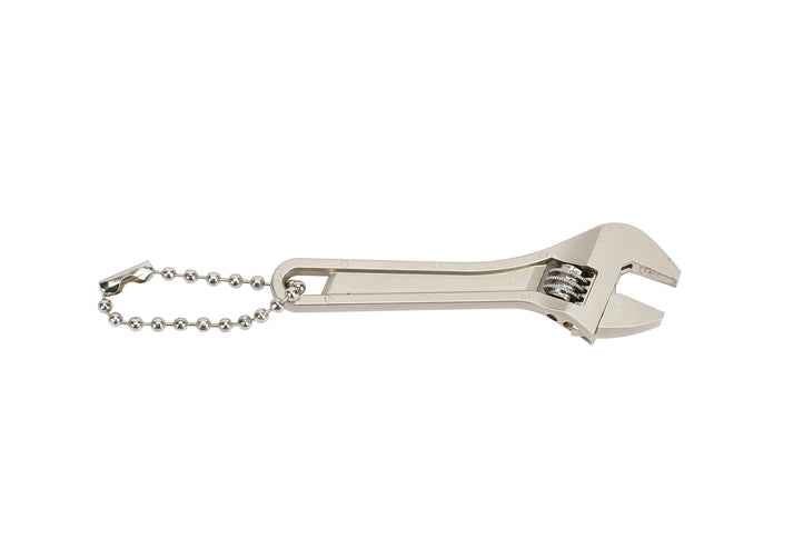 SK Tools USA - Mini Adjustable Wrench Keychain, 2.5", #SK04135 - Ridge Toolbox